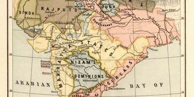 Карта на Непал до 1816